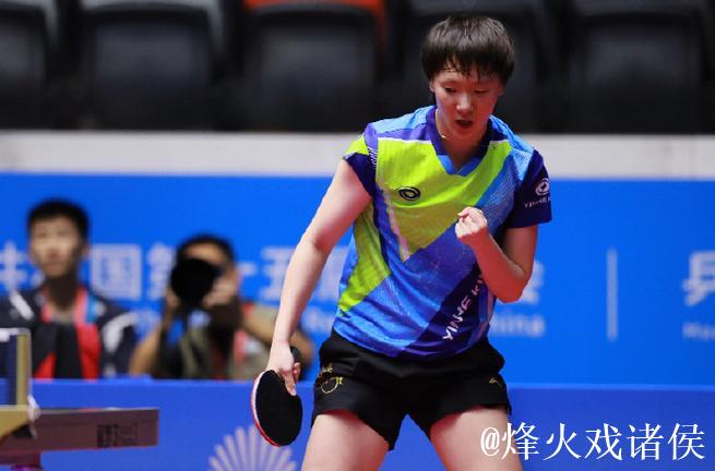 王曼昱4-1战胜钱天一 晋级全运会乒乓球女单八强 王曼昱4-1战胜钱天一 晋级全运会乒乓球女单八强